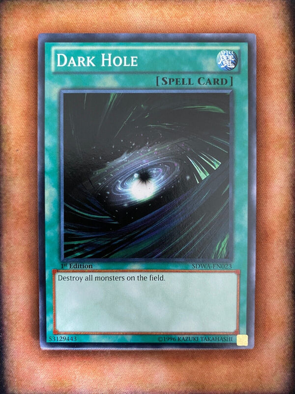 Yugioh Dark Hole SDWA-EN023 Common 1st Edition NM/MINT