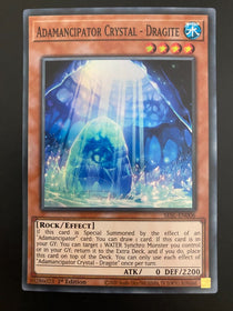 Yugioh Adamancipator Crystal - Dragite SESL-EN006 1st Edition Super Rare NM/MINT