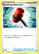 Pokemon Crushing Hammer 125/159 Crown Zenith Non Holo NM