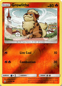 Pokemon Growlithe 21/214 Unbroken Bonds Reverse Holo NM