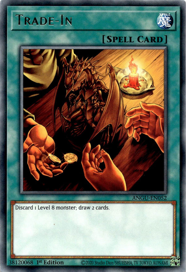 Yugioh Trade-In ANGU-EN052 Rare 1st Edition NM