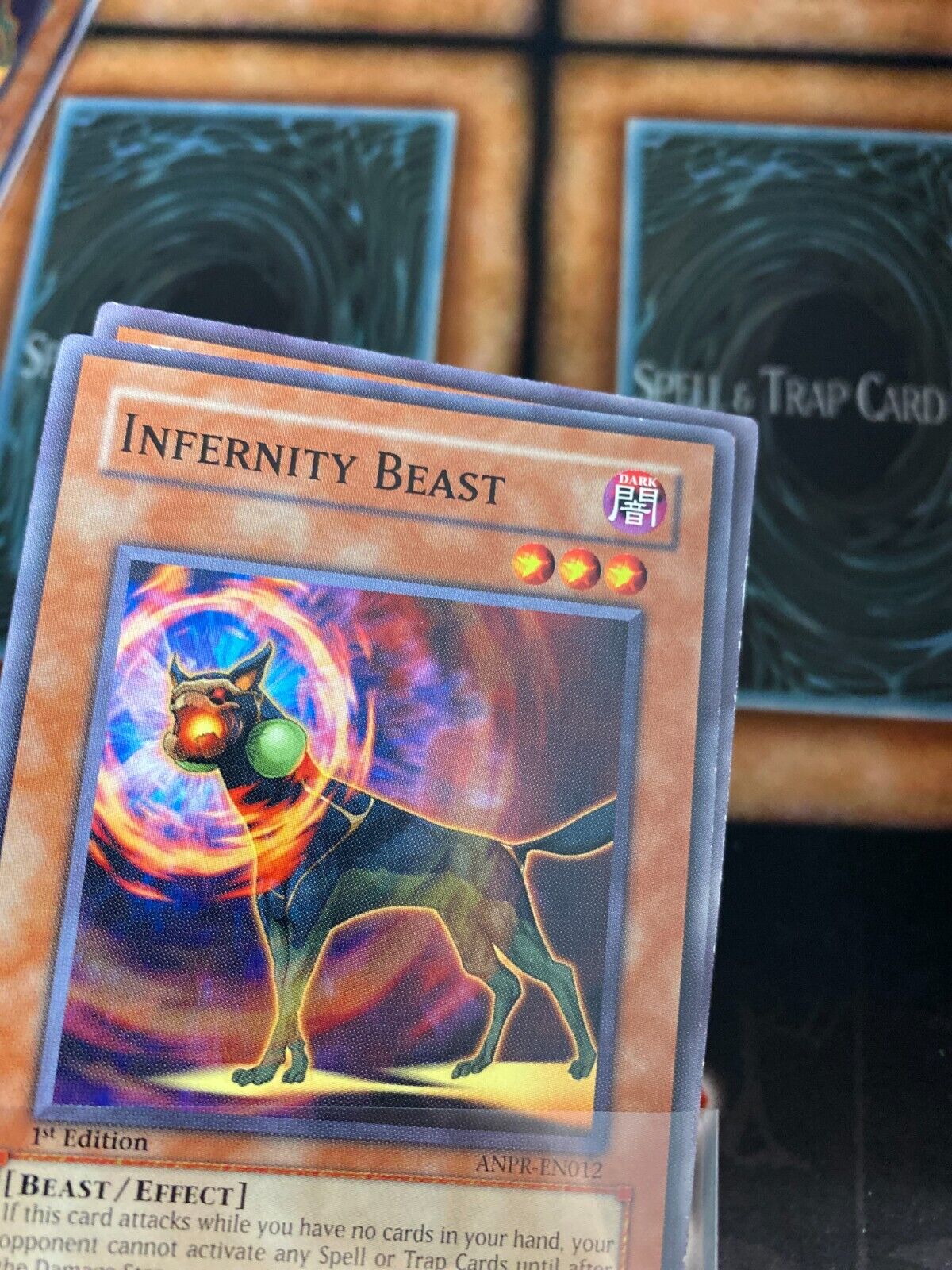 Yugioh Infernity Beast ANPR-EN012 Common 1st Edition LP