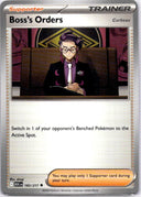 Pokemon Boss's Orders 183/217 Ascended Heroes Non Holo NM
