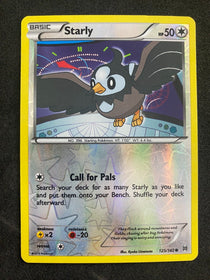 Pokemon Starly 125/162 BREAKthrough Reverse Holo LP