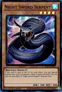 Yugioh Night Sword Serpent RA05-EN020 NA Print Super Rare 1st Edition NM
