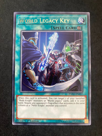 Yugioh World Legacy Key EXFO-EN057 Rare 1st Edition VLP/NM