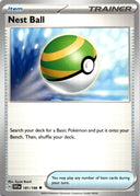 Pokemon Nest Ball 181/198 Scarlet Violet Base Non Holo NM