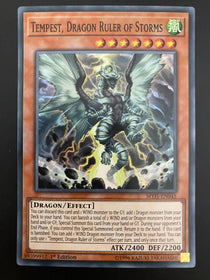 Yugioh Tempest, Dragon Ruler of Storms MYFI-EN045 1st Edition Super Rare NM/MINT