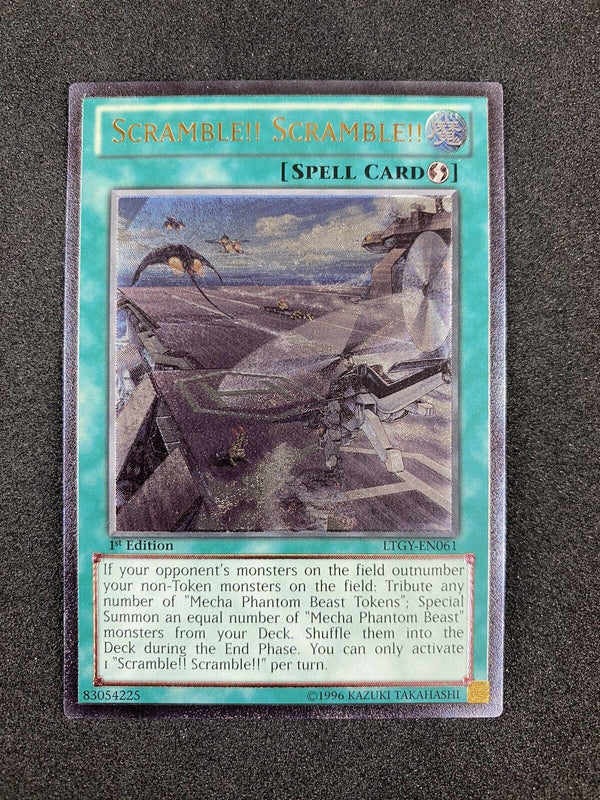 Yugioh Scramble!! Scramble!! LTGY-EN061 Ultimate Rare 1st Edition NM-Mint