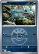 Pokemon Totodile 041/217 Ascended Heroes Friend Ball Reverse Holo NM