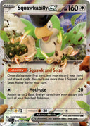 Pokemon Squawkabilly ex 075/091 Paldean Fates Full Art Holo NM