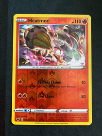 Pokemon Heatmor 026/202 Sword Shield Base Reverse Holo NM