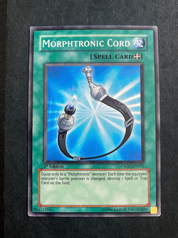 Yugioh Morphtronic Cord CSOC-EN051 Common 1st Edition MP