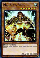 Yugioh Majesty's Fiend DUDE-EN035 Ultra Rare 1st Edition NA PRINT NM
