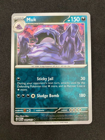 Pokemon Muk 089/165 Scarlet Violet Reverse Holo NM