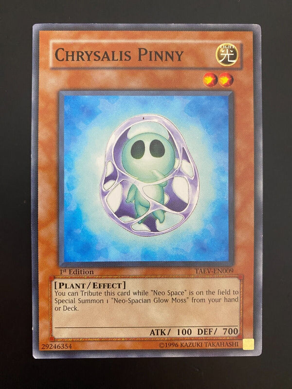 Yugioh Chrysalis Pinny TAEV-EN009 Common 1st Edition VLP/NM