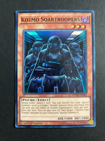 Yugioh Kozmo Soartroopers BOSH-EN083 Super Rare 1st Edition MP/LP