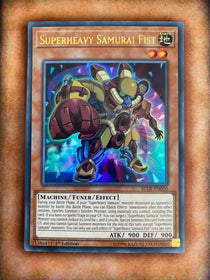 Yugioh Superheavy Samurai Fist BLLR-EN010 Ultra Rare 1st Edition VLP/NM