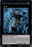 Yugioh Number 45: Crumble Logos the Prophet of Demolition DRL3-EN023 SCR Rar  LP