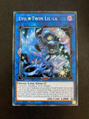 Yugioh Evil Twin Lil-la BLCR-EN097 Secret Rare 1st Edition NM