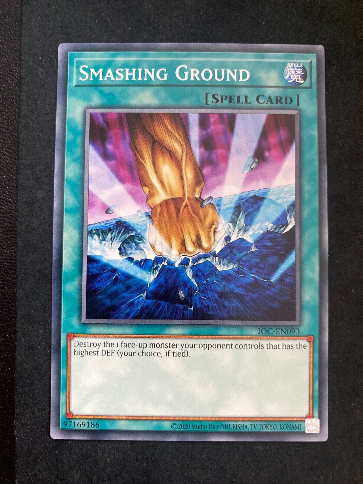 Yugioh Smashing Ground IOC-EN093 Common Unlimited Edition NM