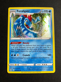 Pokemon Feraligatr 057/264 Fusion Strike Holo NM