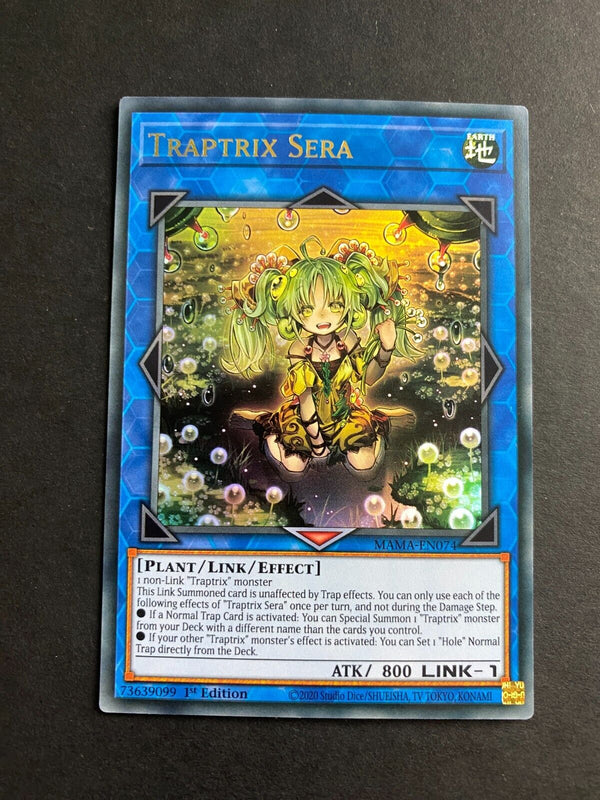 Yugioh Traptrix Sera MAMA-EN074 Ultra Rare 1st Edition NM