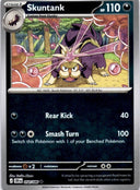 Pokemon Skuntank 054/086 Chaos Rising Reverse Holo NM