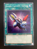 Yugioh Laser Cannon Armor LOB-EN089 Common Unlimited Edition NM/MINT