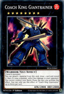 Yugioh Coach King Giantrainer SR14-EN041 Common 1st Edition NM