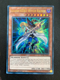 Yugioh Vision HERO Witch Raider BLHR-EN060 Ultra Rare 1st Edition NM/MINT