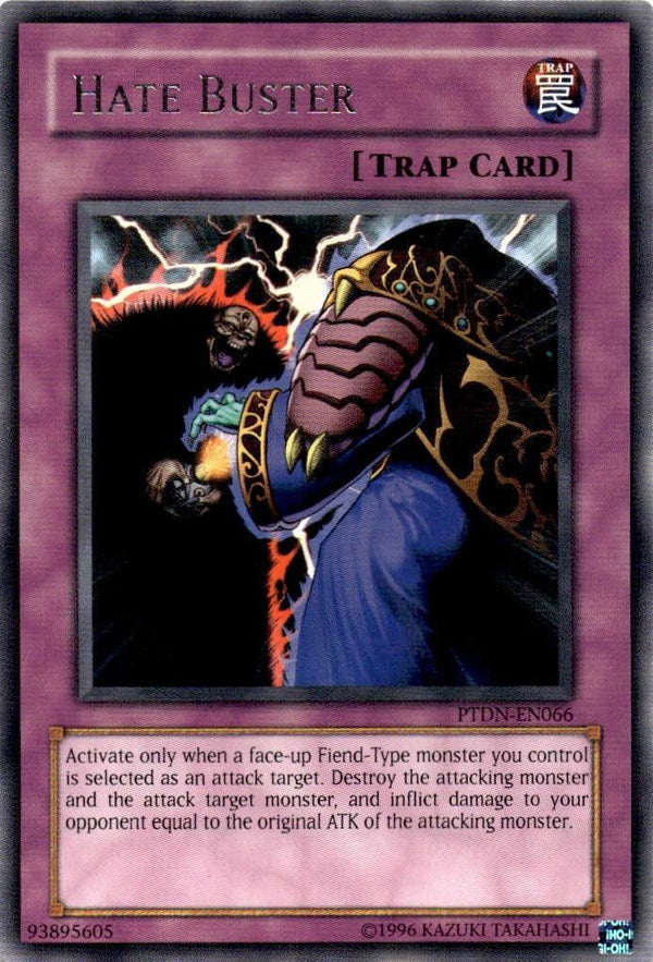 Yugioh Hate Buster PTDN-EN066 Rare Unlimited Edition NM