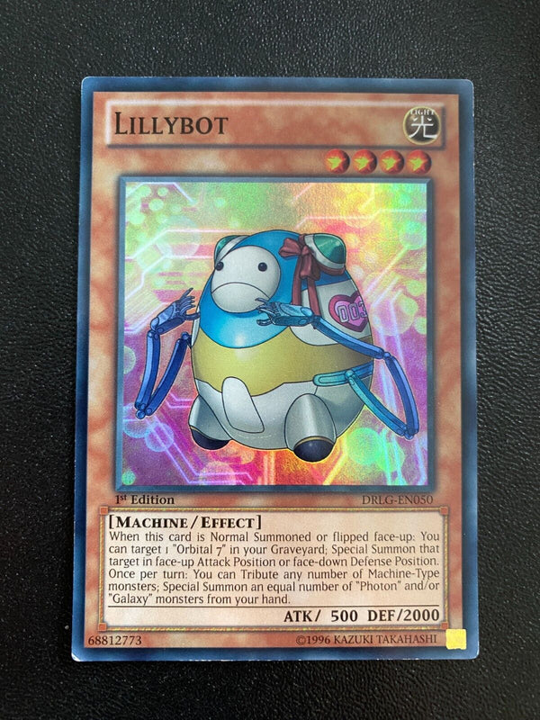 Yugioh Lillybot DRLG-EN050 Super Rare 1st Edition MP/LP