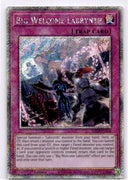 Yugioh Big Welcome Labrynth RA04-EN104 Platinum Secret Rare 1st Edition NM