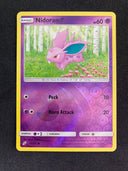 Pokemon Nidorano 57/181 Team Up Reverse Holo NM