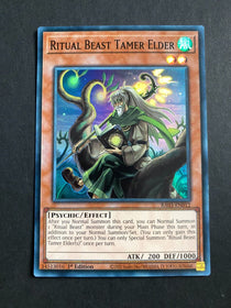 Yugioh Ritual Beast Tamer Elder RA03-EN012 Super Rare 1st Edition VLP/NM