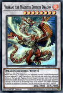 Yugioh Vahram, the Magistus Divinity Dragon GEIM-EN006 Super Rare 1st Edition NM