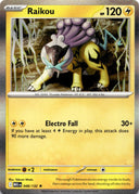 Pokemon Raikou 048/132 Mega Evolution Holo NM