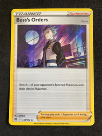 Pokemon Boss'S Orders 132/172 Brilliant Stars Holo NM