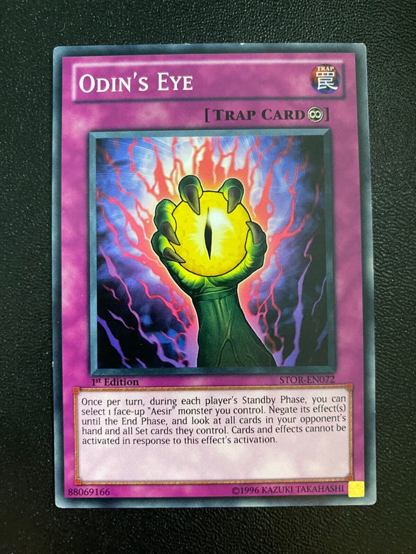 Yugioh Odin's Eye STOR-EN072 Common 1st Edition LP