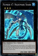Yugioh Number 47: Nightmare Shark CT11-EN004 Super Rare 1st Edition VLP/NM