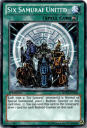 Yugioh Six Samurai United SDWA-EN028 Common 1st Edition HP