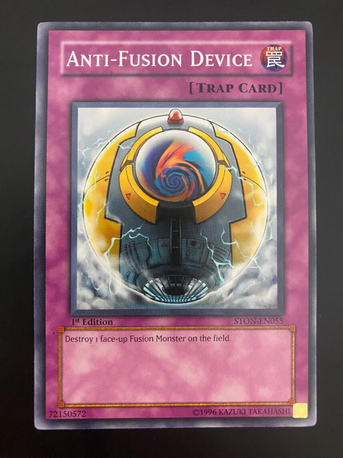 Yugioh Anti-Fusion Device STON-EN055 1st Edition Common NM/MINT