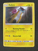 Pokemon Raikou 32/73 Shining Legends Cracked Ice Holo Rare LP