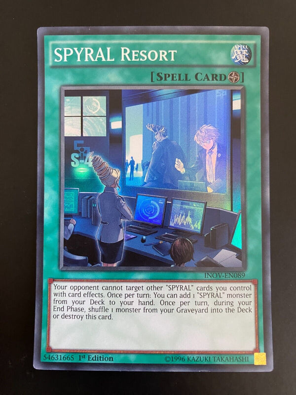 Yugioh SPYRAL Resort INOV-EN089 Super Rare 1st Edition VLP/NM