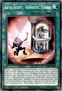 Yugioh Abyss Script - Romantic Terror LDS2-EN062 Common 1st Edition NM