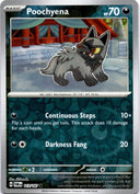 Pokemon Poochyena 113/167 Twilight Masquerade Reverse Holo NM