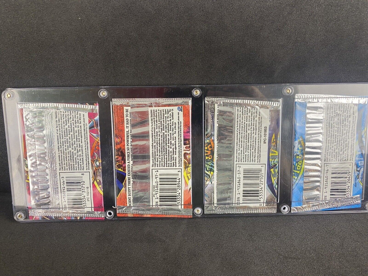 Yugioh Empty Booster Pack Display Original LOB/MRD/PSV/MFC Pack Read Description