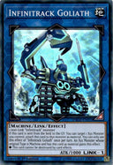Yugioh Infinitrack Goliath INCH-EN010 Super Rare 1st Edition LP