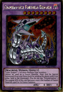 Yugioh Chimeratech Fortress Dragon PGL3-EN057 Gold Rare 1st Edition LP